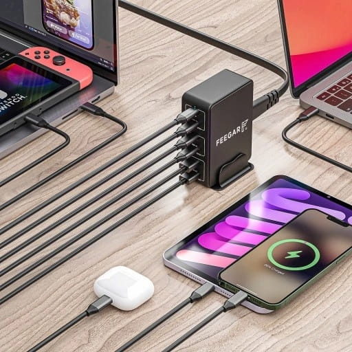 Ładowarka sieciowa Feegar Tower PRO 140W USB Typ C