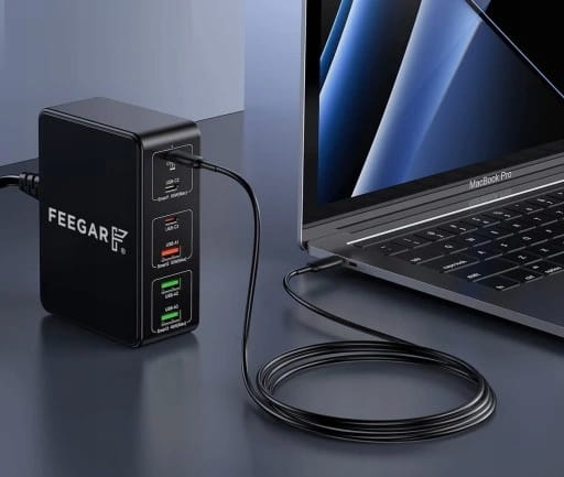 Ładowarka sieciowa Feegar Tower PRO 140W USB Typ C