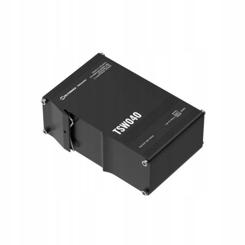 TELTONIKA PRZEMYSŁOWY SWITCH TSW 040 8xPoE+ 8x10/100 Eth, DIN