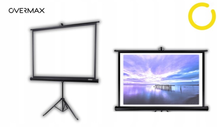 PROJEKTOR MULTIMEDIALNY RZUTNIK LED SMART WIFI 5G + EKRAN MOBILNY HD BT