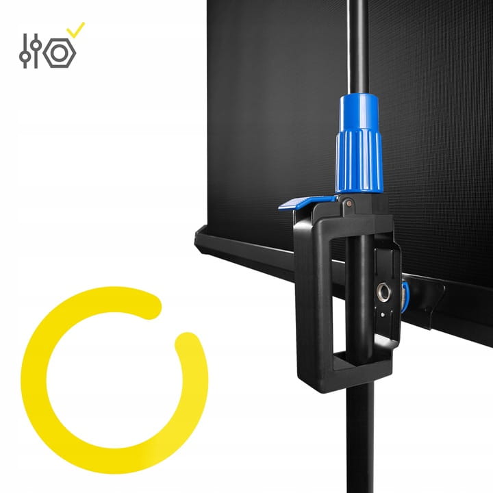 PROJEKTOR MULTIMEDIALNY RZUTNIK LED SMART WIFI 5G + EKRAN MOBILNY HD BT