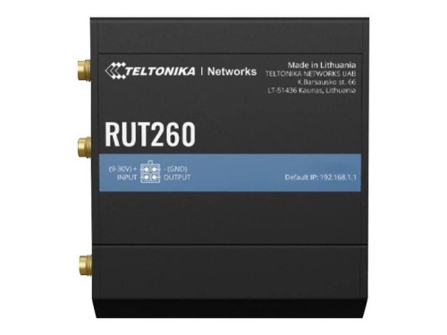 Router MOBILNY RUT260 4G, 3G, 2G, WIFI, 2x10/100 Mbps Ethernet TELTONIKA