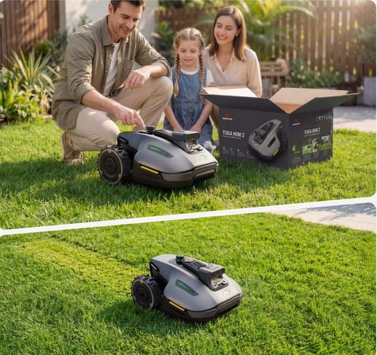 MAMMOTION YUKA 2 MINI 800 ROBOT KOSZĄCY Z GPS BEZ KABLI KOSIARKA MODEL 2026