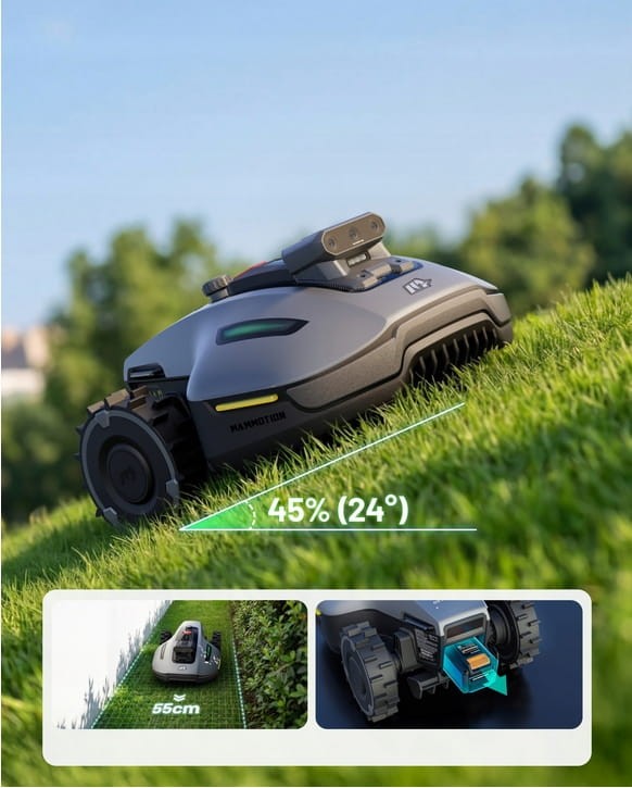 MAMMOTION YUKA 2 MINI 800 ROBOT KOSZĄCY Z GPS BEZ KABLI KOSIARKA MODEL 2026