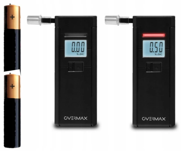 PROFESJONALNY ALKOMAT OVERMAX AD-05 + KALIBRACJA