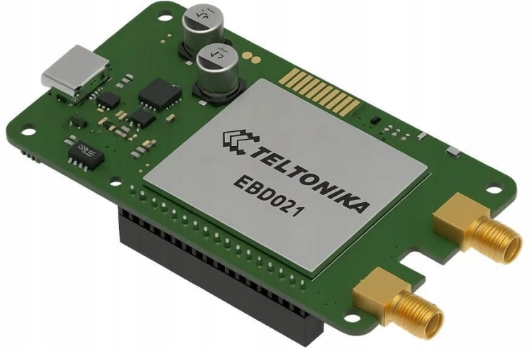 Teltonika CALYX Wbudowany moduł komórkowy Raspberry 4G Pi HAT | EBD021