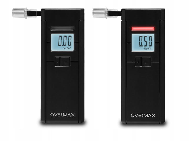 PROFESJONALNY ALKOMAT OVERMAX AD-05 + KALIBRACJA