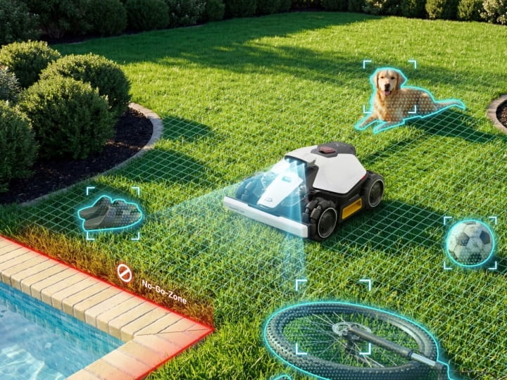 Mammotion LUBA Mini 2 AWD 1000 – robot koszący AI Vision bez kabla anteny
