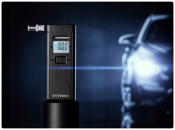 PROFESJONALNY ALKOMAT OVERMAX AD-05 + KALIBRACJA
