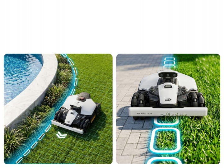 Mammotion LUBA Mini 2 AWD 1000 – robot koszący AI Vision bez kabla anteny