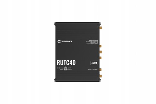 TELTONIKA RUTC40 ROUTER LTE 4G WIFI 6 DUAL SIM VPN RMS EDGE DOCKER