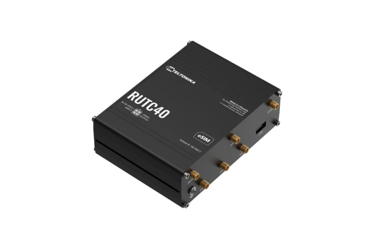TELTONIKA RUTC40 ROUTER LTE 4G WIFI 6 DUAL SIM VPN RMS EDGE DOCKER
