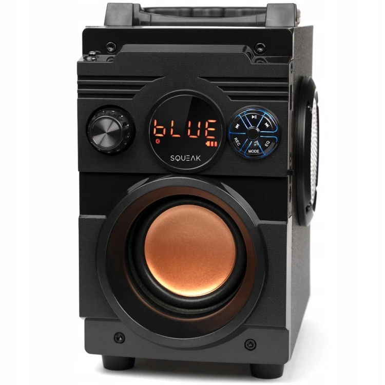 SQUEAK SQ1001 GŁOŚNIK PRZENOŚNY BT 18W FM MP3 USB SD GŁOSNIK BLUETOOTH