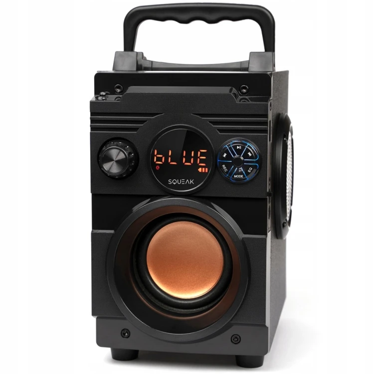 SQUEAK SQ1001 GŁOŚNIK PRZENOŚNY BT 18W FM MP3 USB SD GŁOSNIK BLUETOOTH