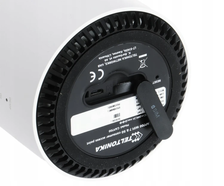Teltonika ALTOS CAP700 Router 5G Wi-Fi 7 FWA 2.5GbE VPN RMS