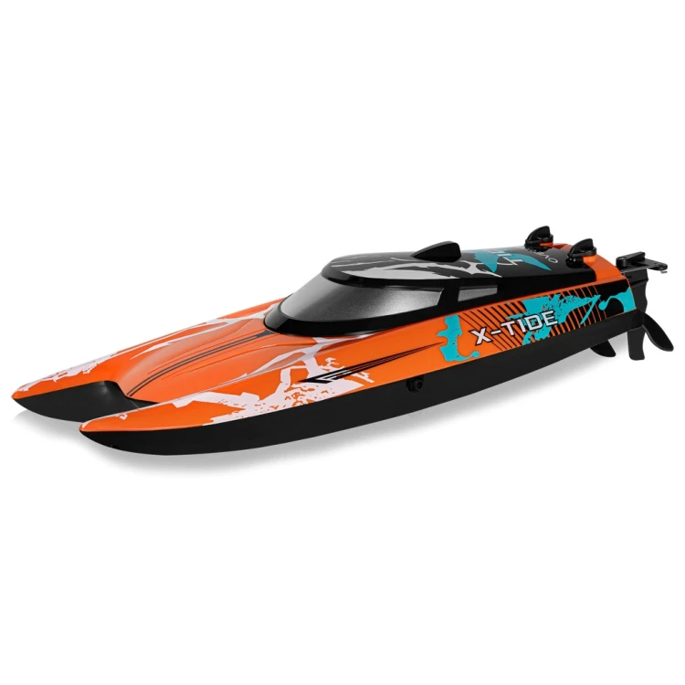 Łódź motorowa zdalnie sterowana OVERMAX X-Tide 25 km/h 2 baterie MOTORÓWKA