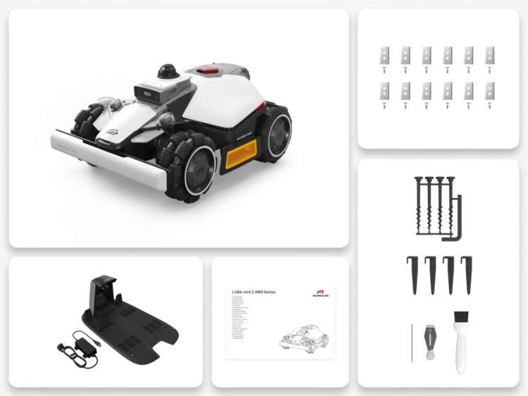 Robot koszący Mammotion LUBA mini 2 AWD z LiDAR KAMERY AI BEZ LINKI ANTENY