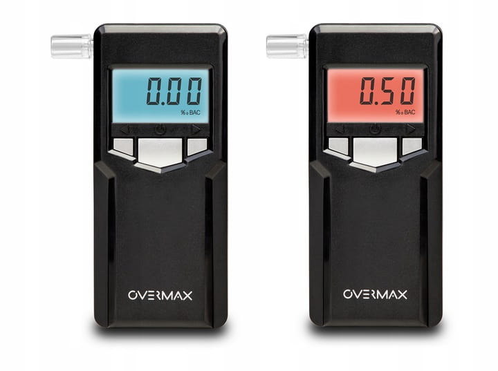 Alkomat elektrochemiczny Overmax AD-06 +KALIBRACJA
