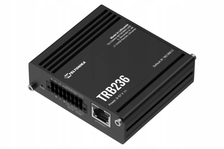 Teltonika TRB236000000 brama IoT LTE 450 Cat 4 RS232 RS485 Dual SIM