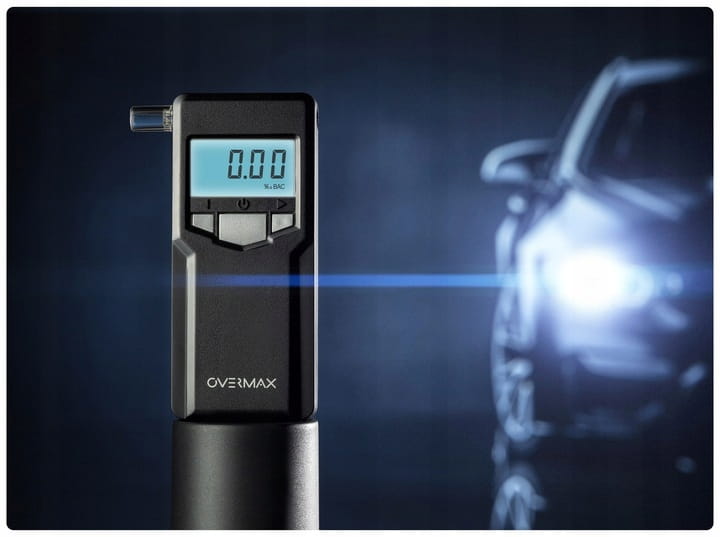 Alkomat elektrochemiczny Overmax AD-06 +KALIBRACJA