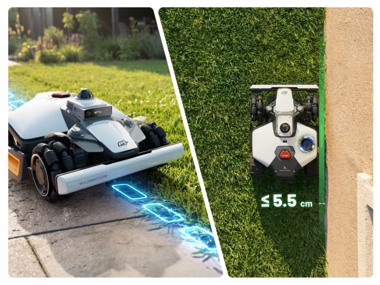 Robot koszący Mammotion LUBA mini 2 AWD 1500 z LiDAR KAMERY AI + GRATIS