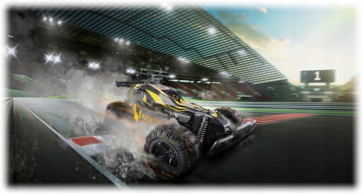 Samochód zdalnie sterowany OVERMAX X-RALLY RC DUŻY