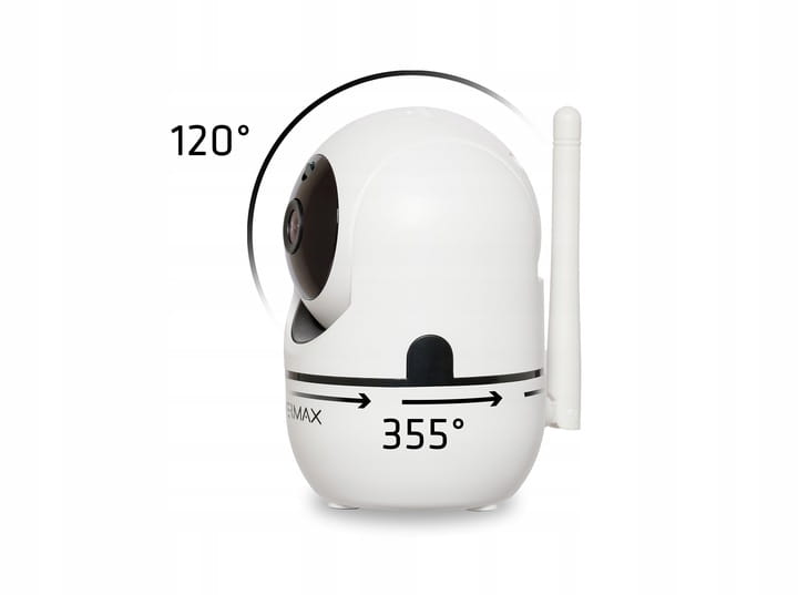 NIANIA ELEKTRONICZNA KAMERA WiFi OBROTOWA HD + 64G