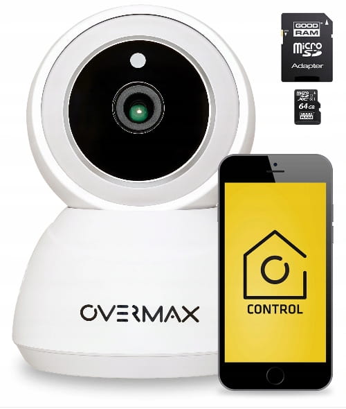 NIANIA ELEKTRONICZNA KAMERA WiFi OBROTOWA HD + 64G