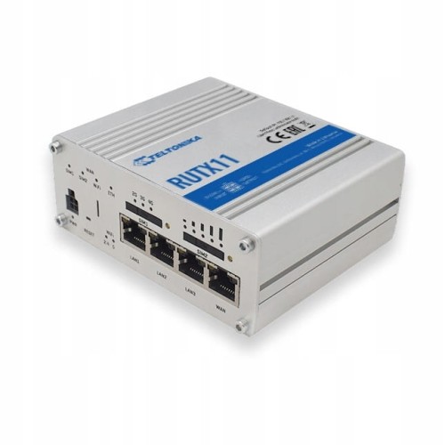 Router Teltonika RUTX11 LTE 4G 3xWAN 2xSIM 4xGE WiFi
