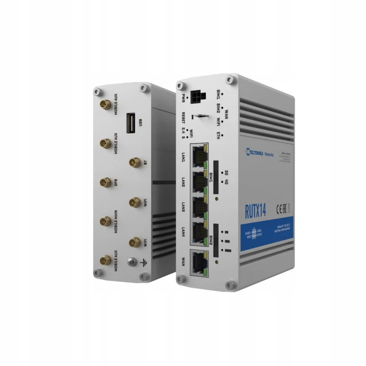 ROUTER LTE TELTONIKA RUTX14 Dual SIM 3xWAN GPS VPN