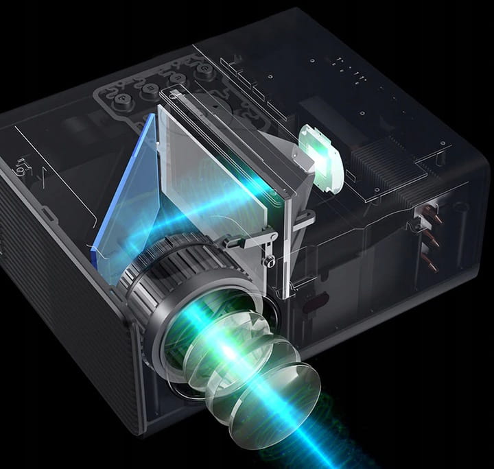 RZUTNIK PROJEKTOR OVERMAX MULTIPIC 3.5 + EKRAN HD