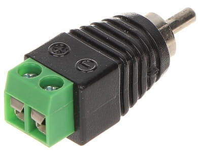 Szybkozłącze Wtyk Cinch Audio do Rejestratora 100x