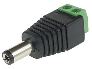 Wtyk zasilania szybkozłącze S-55 DC2.1/5.5 100 szt