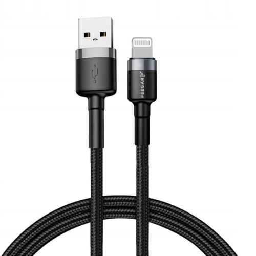 Feegar Kabel USB Lightning do iPhone przewód nylon USB-A Lightning