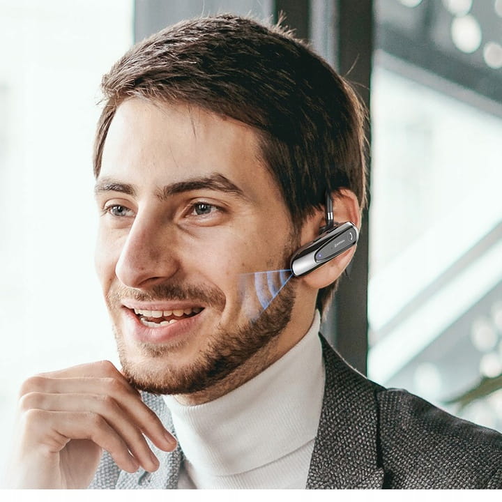 Słuchawka bluetooth Feegar BF400 PRO 30h + etui