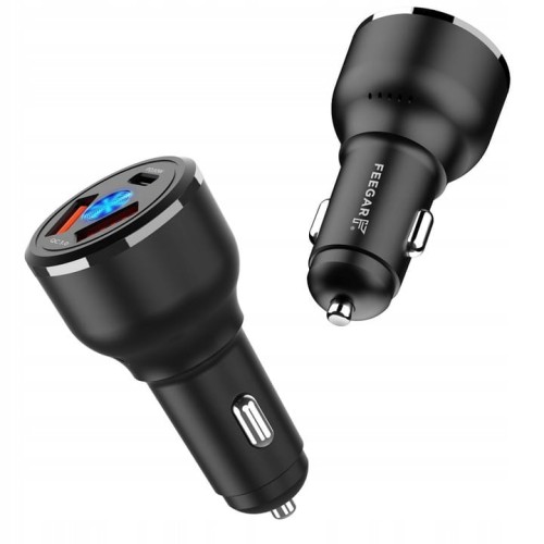 Feegar Szybka Ładowarka samochodowa QC3.0 66W 9A RUSH