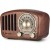 Feegar RETRO Radio FM Drewniane Bluetooth Vintage