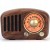 Feegar RETRO Radio FM Drewniane Bluetooth Vintage
