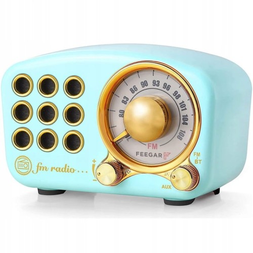 Feegar RETRO Radio FM kuchenne Bluetooth Vintage