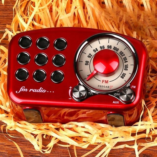 Feegar RETRO Radio FM kuchenne Bluetooth Vintage