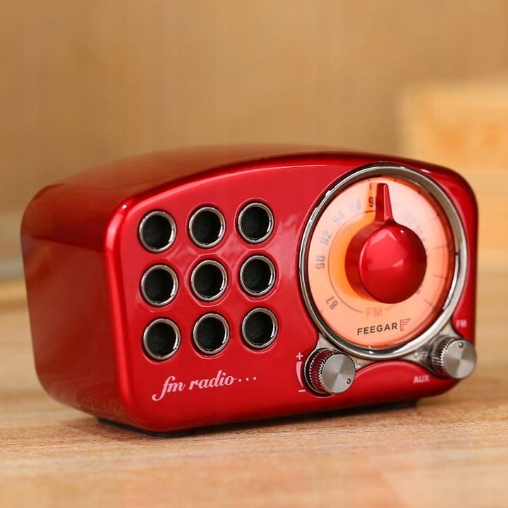 Feegar RETRO Radio FM kuchenne Bluetooth Vintage