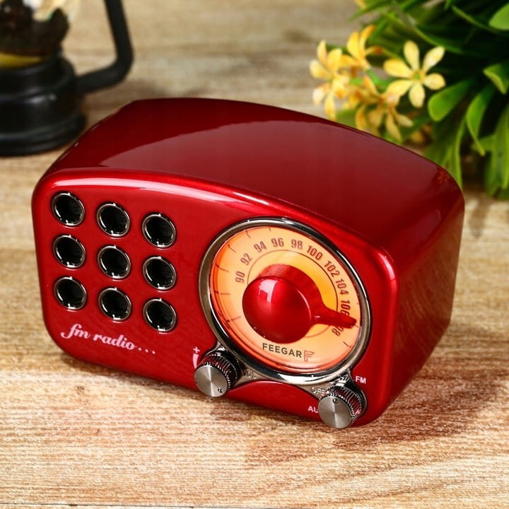 Feegar RETRO Radio FM kuchenne Bluetooth Vintage