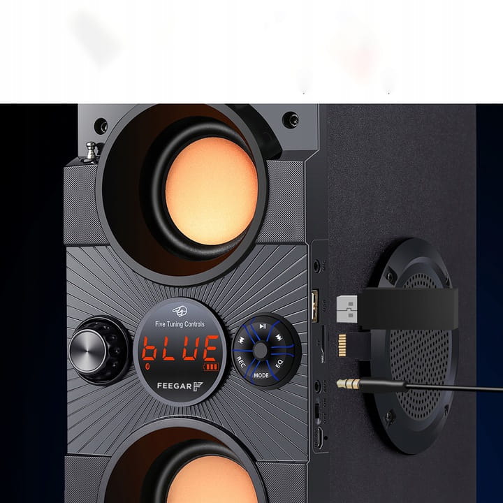 Głośnik Bluetooth Feegar 4000mah Radio USB SD AUX