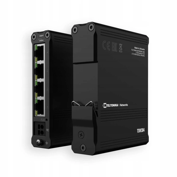 Switch TELTONIKA TSW304 9-40V na Szynę DIN