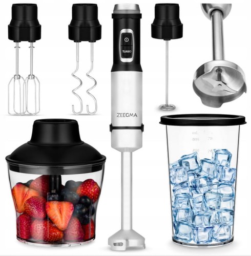 BLENDER RĘCZNY WIELOFUNKCYJNY 5w1 ZEEGMA 1500W Handy Chef