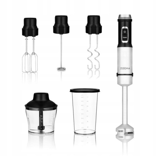 BLENDER RĘCZNY WIELOFUNKCYJNY 5w1 ZEEGMA 1500W Handy Chef