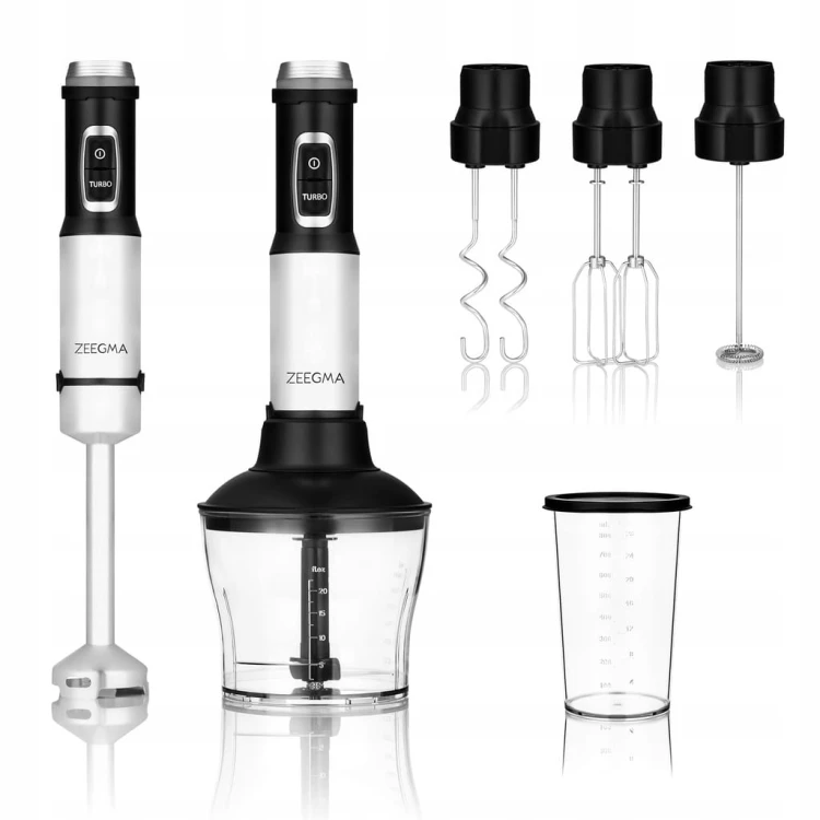 BLENDER RĘCZNY WIELOFUNKCYJNY 5w1 ZEEGMA 1500W Handy Chef